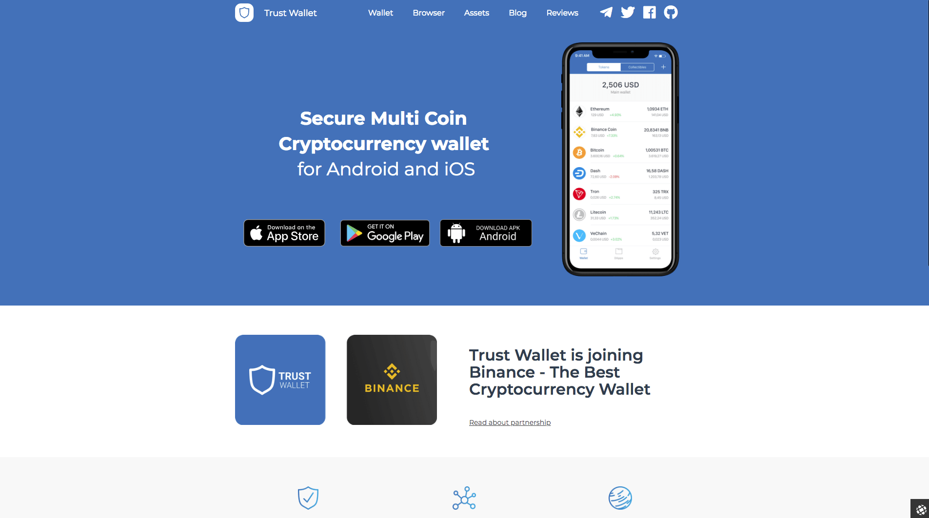 Binances Trust Wallet App Adds Support For Stellar Lumen Xlm