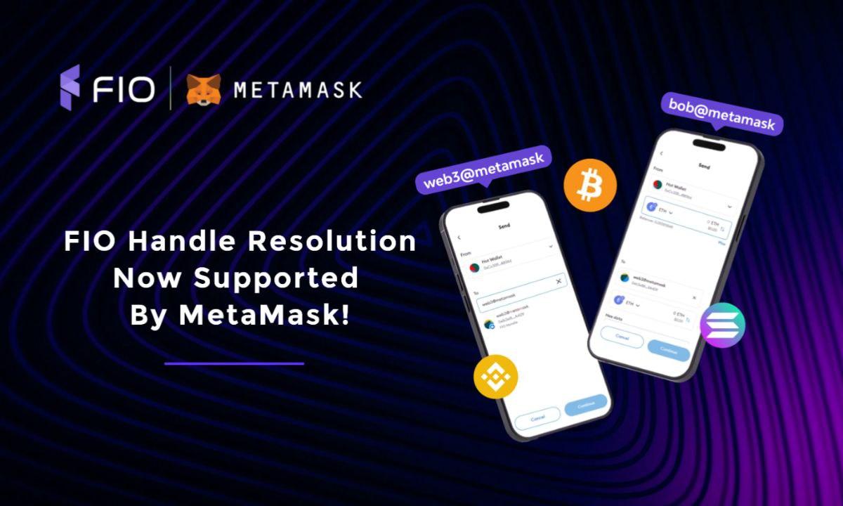 FIO Handle Resolution is now supported by Metamask